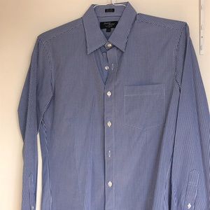 Men’s J. Crew blue check button down